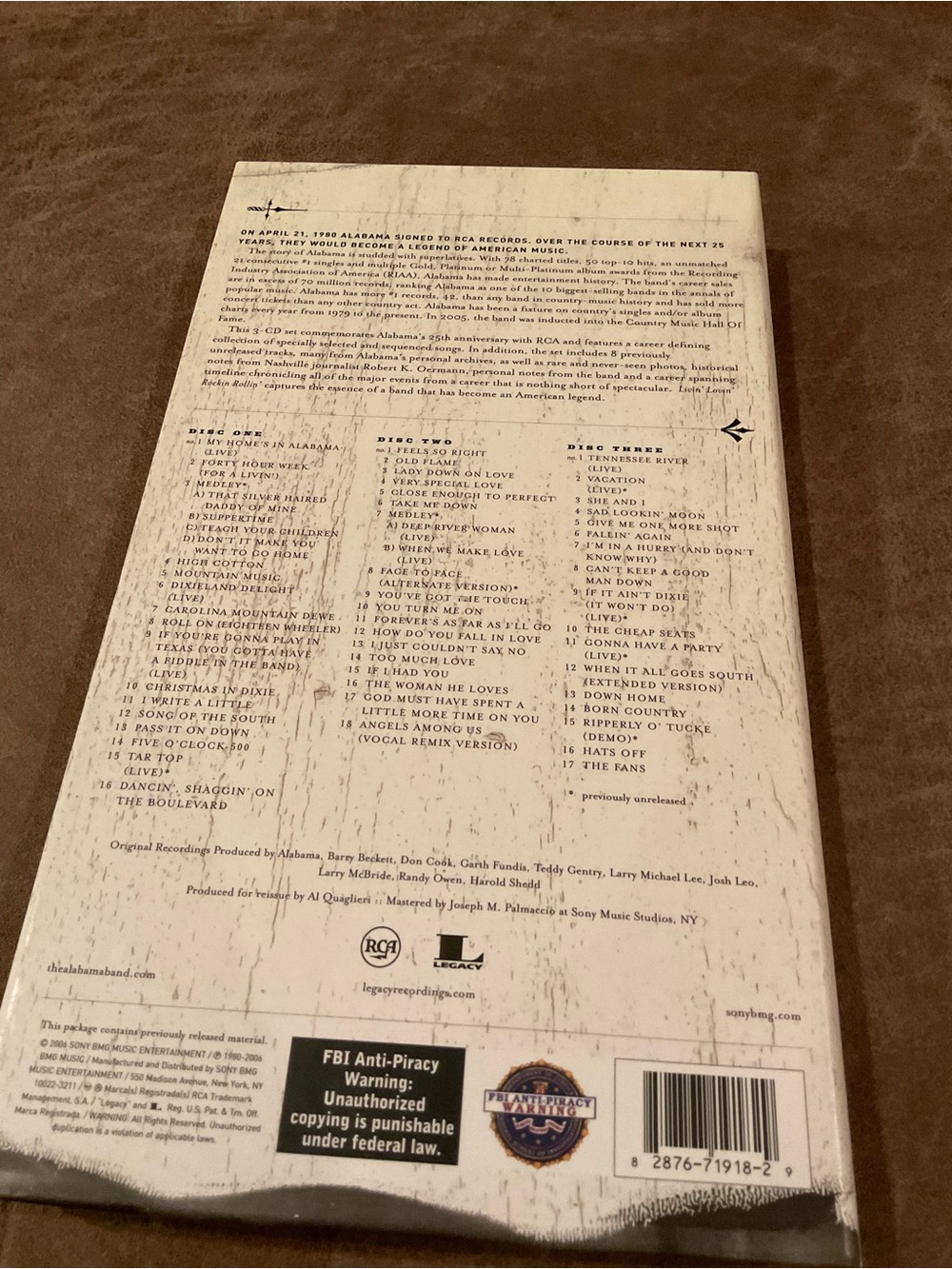 Alabama Box Set CDs - Picture 8 of 8
